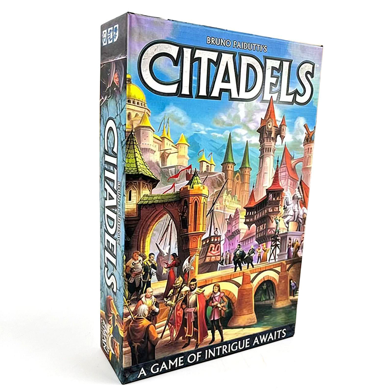 Board Game Catan - Citadels Revised Edition Clash Medieval City