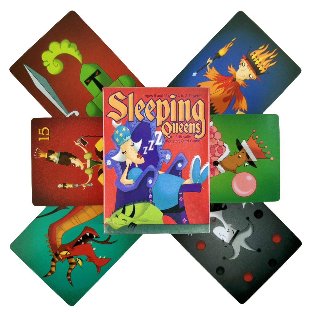 Board Game Queen - Full English Sleeping Queens Board Game