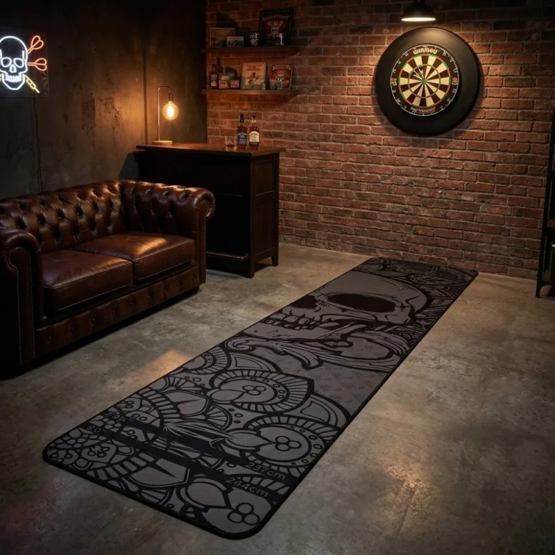 Board Game Room - Dart Floor Mat Non Slip Wear
