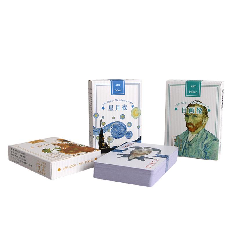Board Game Night - Van Gogh Art Cut Poker Standard