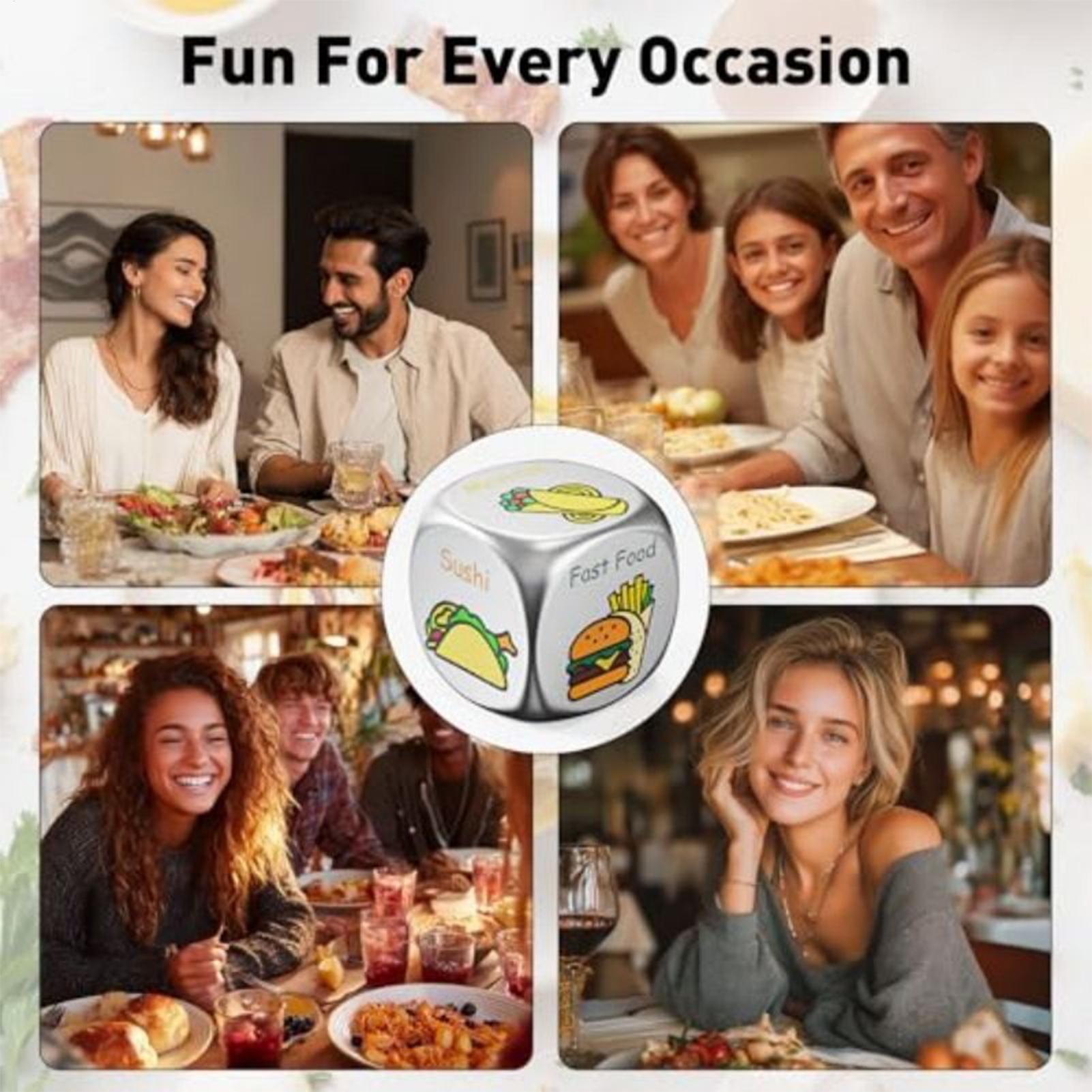 Date Night Food Dice Couple Di - Board Game For Couple บทวิจารณ์และราคา