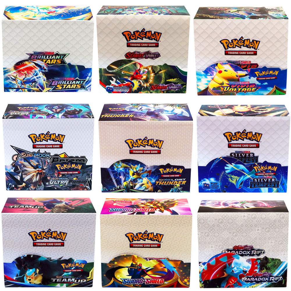 324Pcs/box Pokemon TCG: Shinin - Board Game Movie บทวิจารณ์และราคา