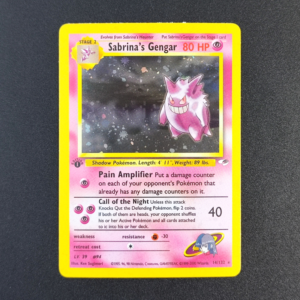 Proxy Pokemon Card EN Gym Chal - Board Game Quiz บทวิจารณ์และราคา