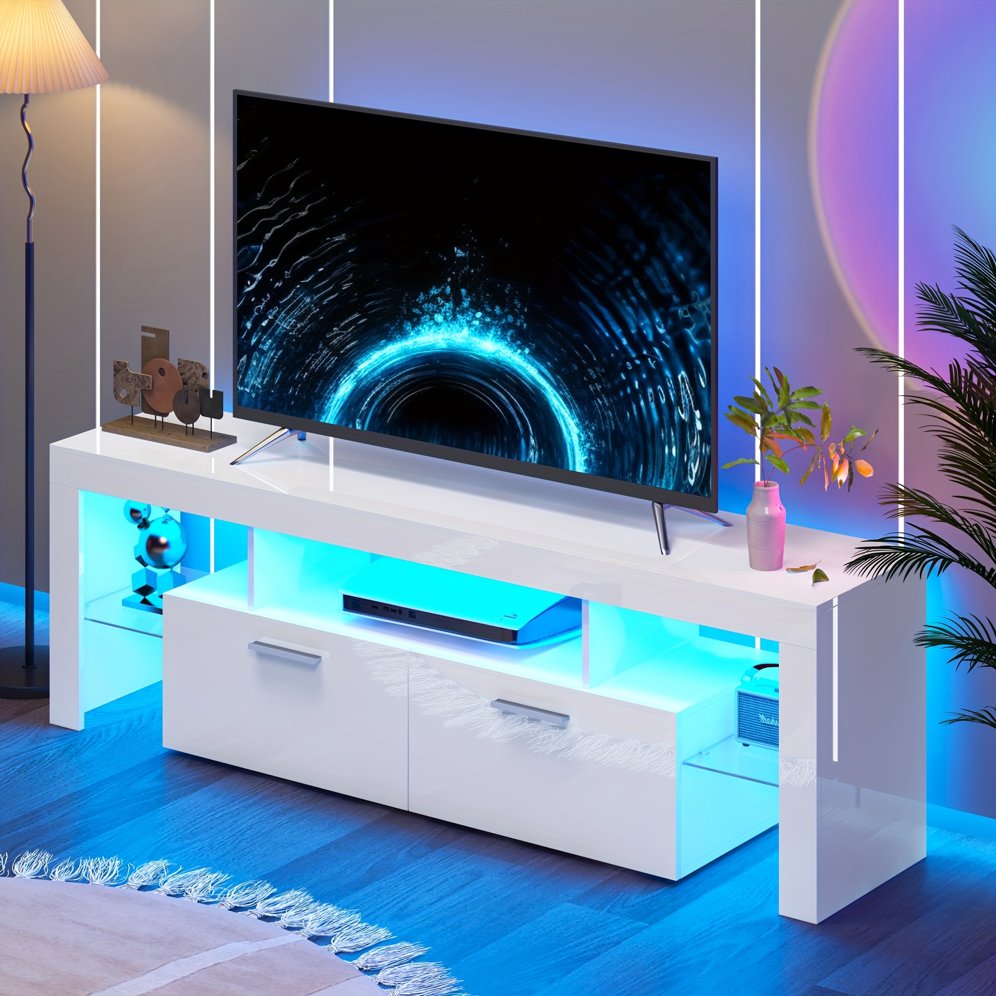 A Sleek LED TV Stand Designed  - Board Game Room บทวิจารณ์และราคา