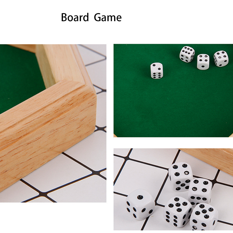 Wooden Octagonal Board Game wi - Board Game Night บทวิจารณ์และราคา