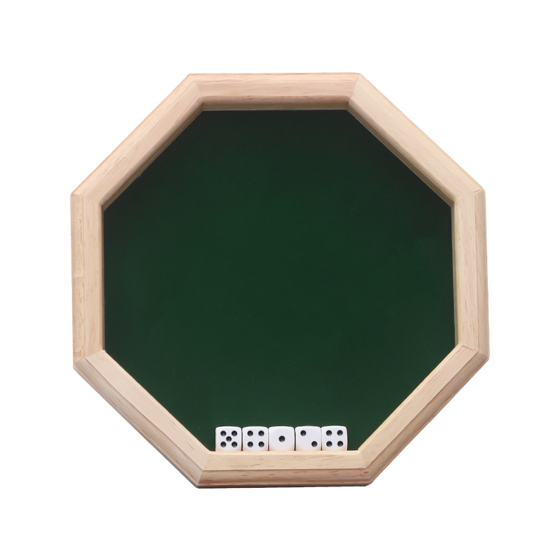 Wooden Octagonal Board Game wi - Board Game Night บทวิจารณ์และราคา
