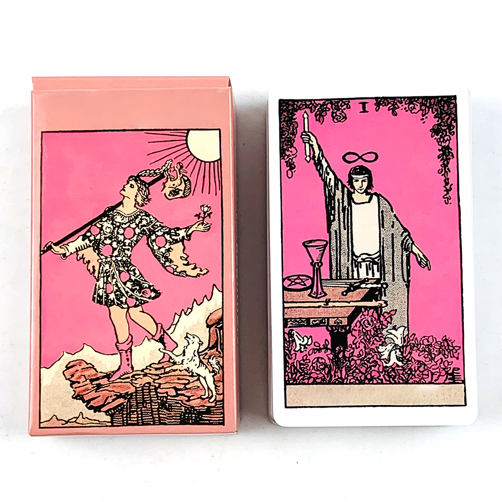 Pink Tarot Cards Game For Begi - Board Game List บทวิจารณ์และราคา