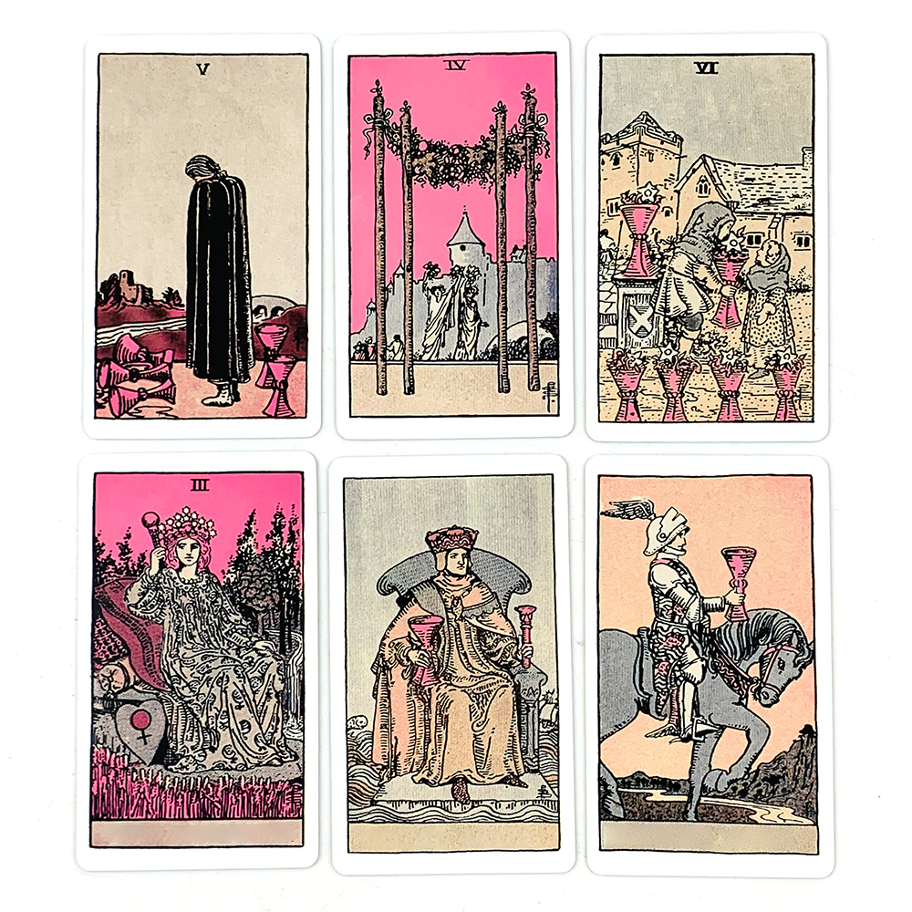 Pink Tarot Cards Game For Begi - Board Game List บทวิจารณ์และราคา