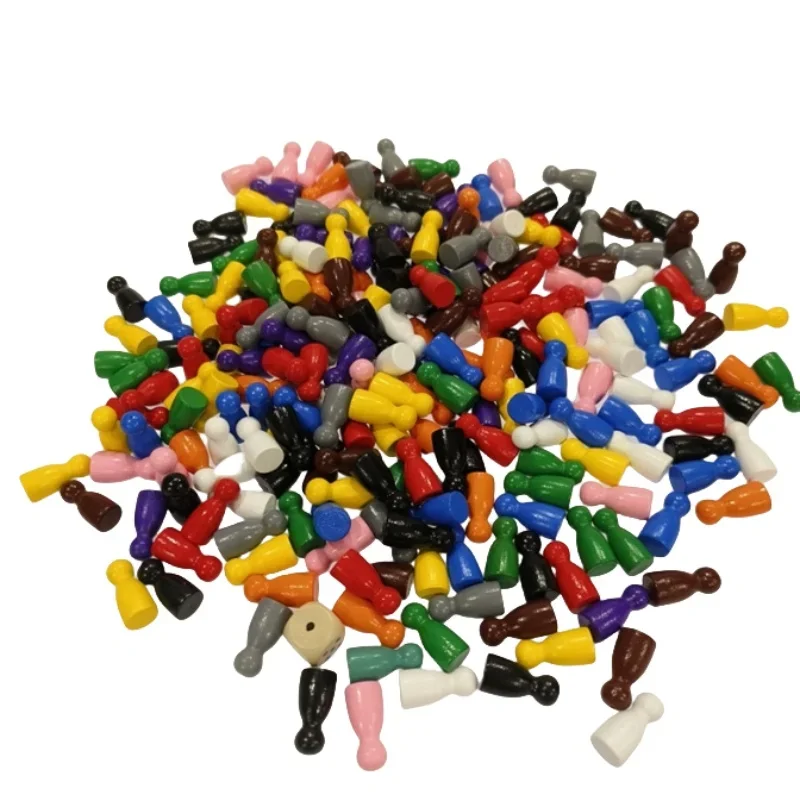 100 Pcs Colorful Wooden Chess  - Board Game Quiz บทวิจารณ์และราคา