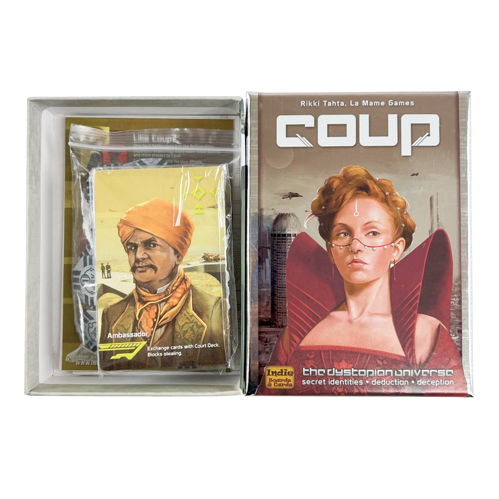 Indie Boards and Cards | Coup  - Board Game Root บทวิจารณ์และราคา
