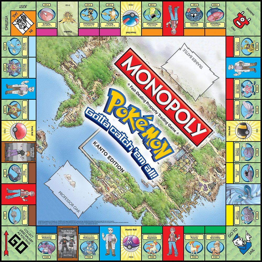 MONOPOLY Pokemon Board Game Ca - Board Game Catan บทวิจารณ์และราคา