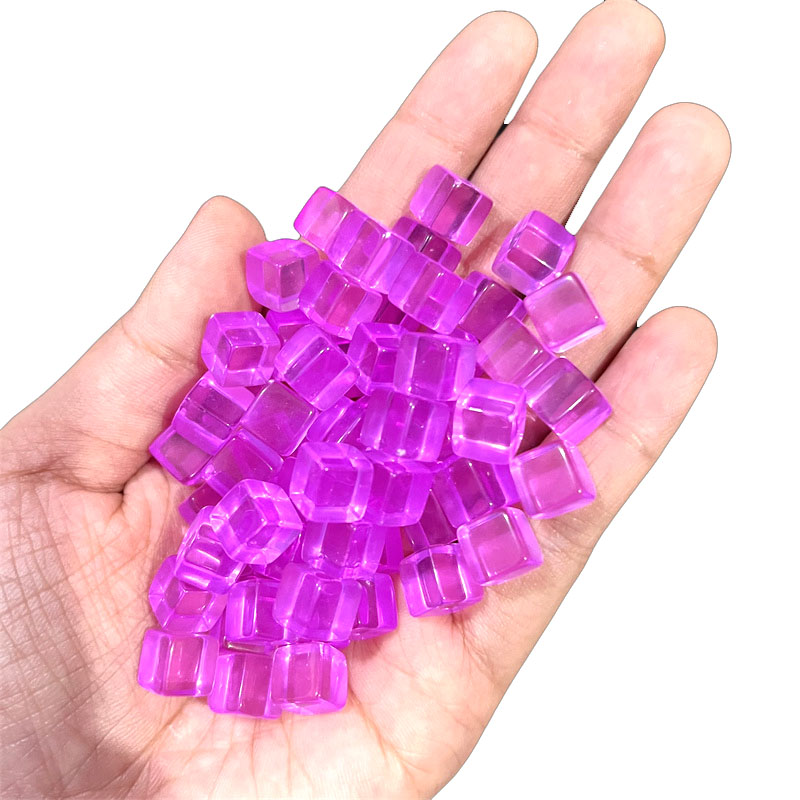 100pcs/set 8mm Clear Cube Dice - Board Game Quiz บทวิจารณ์และราคา