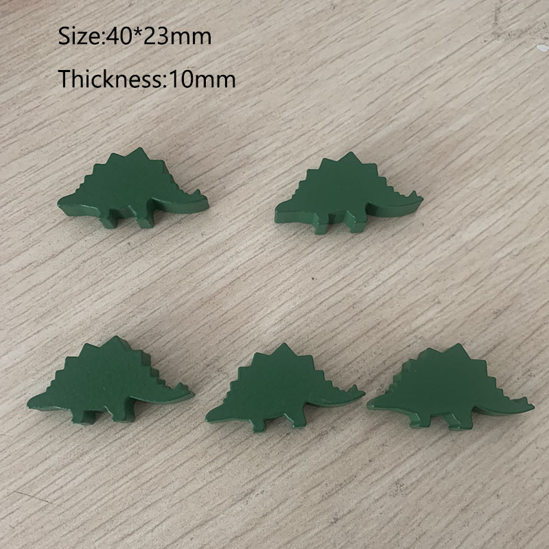 5 Pcs/set Wooden Dinosaur Boar - Board Game Root บทวิจารณ์และราคา