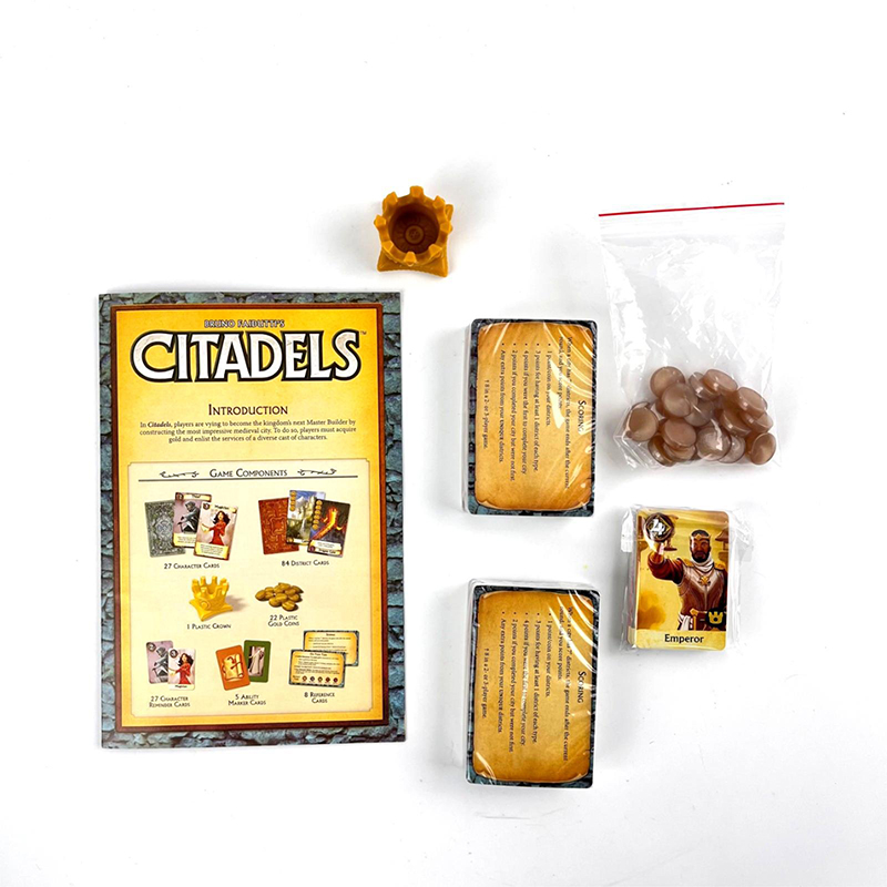 Citadels  Revised Edition Clas - Board Game Catan บทวิจารณ์และราคา