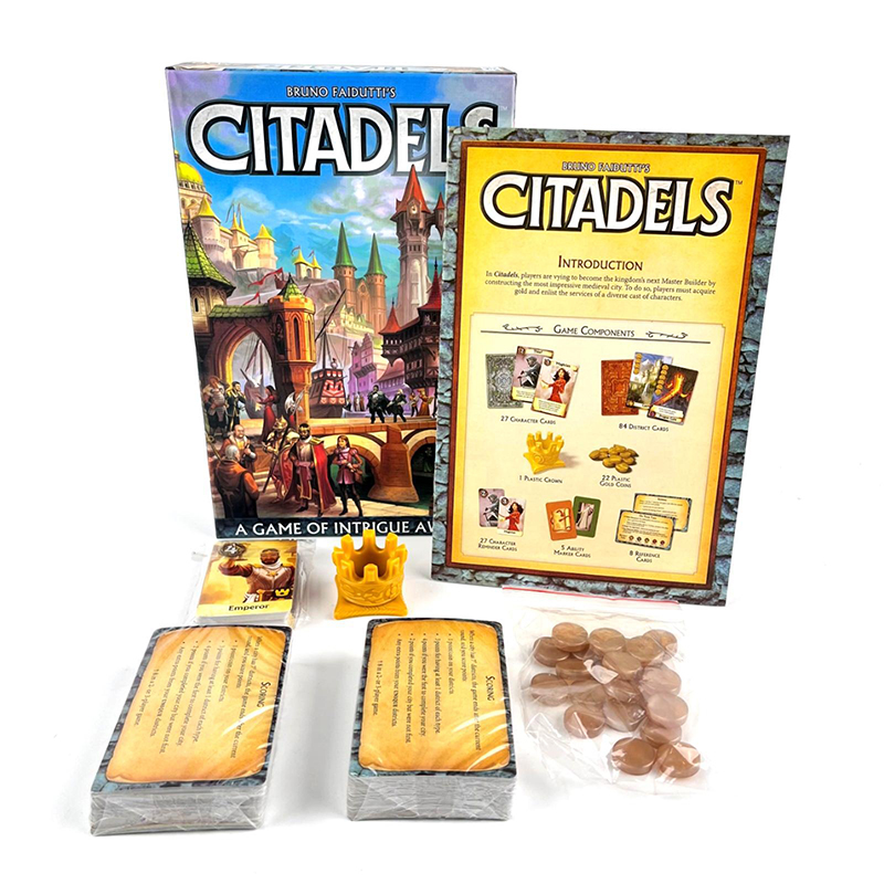 Citadels  Revised Edition Clas - Board Game Catan บทวิจารณ์และราคา