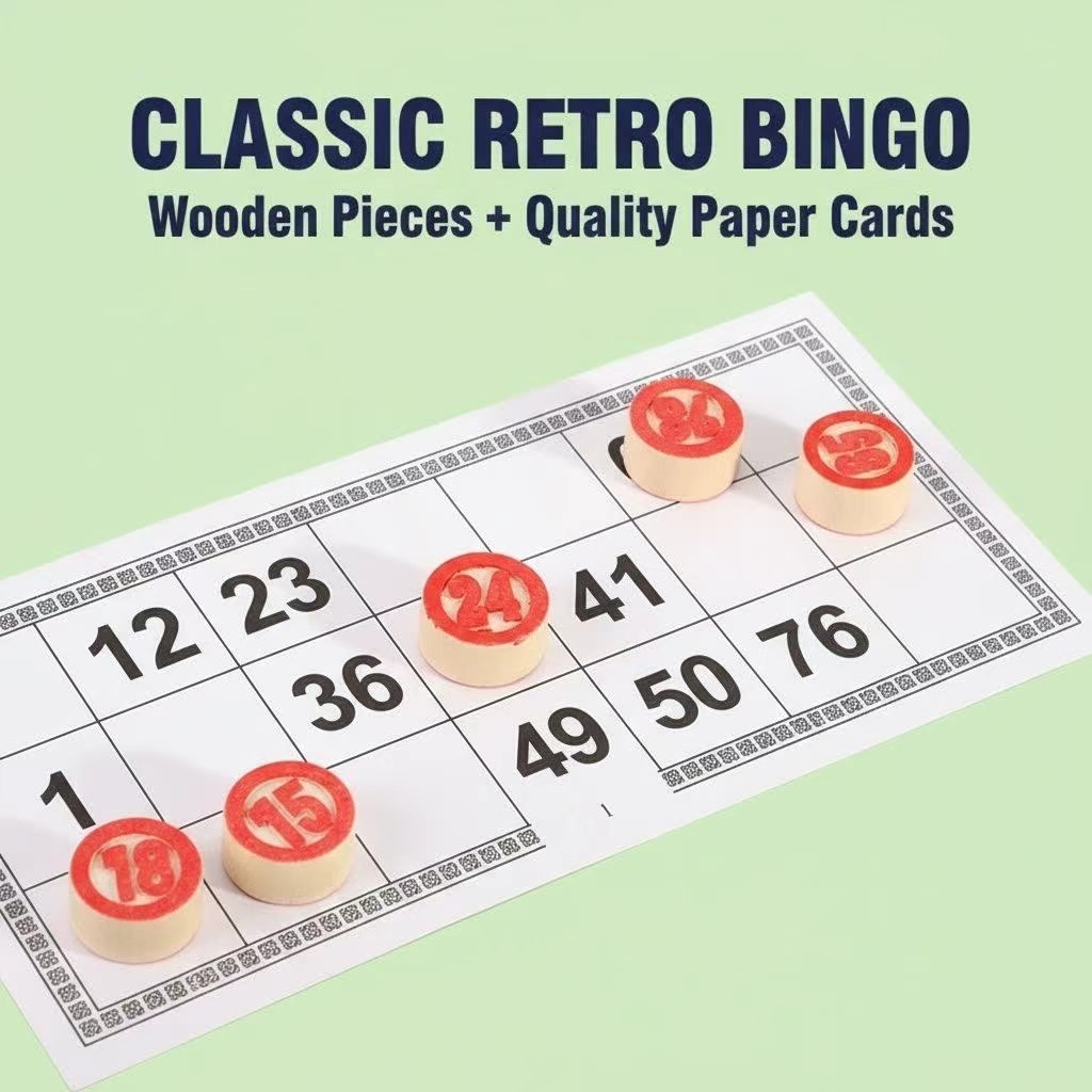 Vintage Russian Lotto Bingo Ga - Board Game Night บทวิจารณ์และราคา