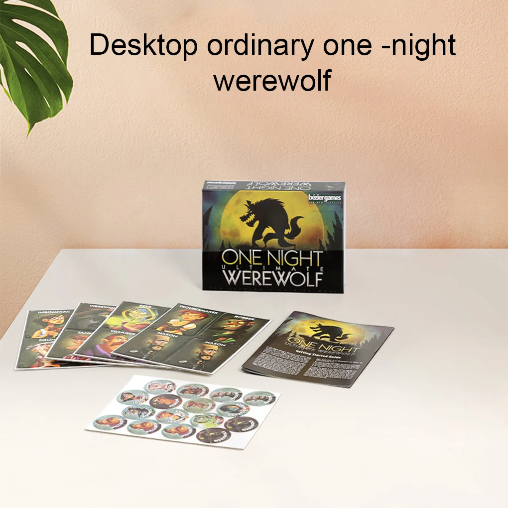 One Night Ultimate Werewolf Ca - Board Game Night บทวิจารณ์และราคา