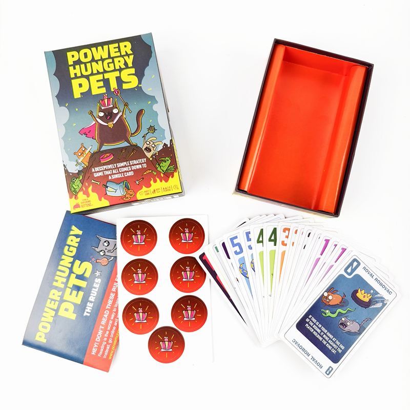 Power Hungry Pets Card Game Bo - Board Game Quiz บทวิจารณ์และราคา
