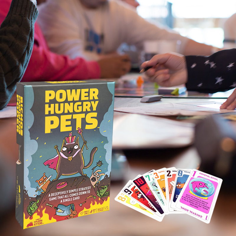 Power Hungry Pets Card Game Bo - Board Game Quiz บทวิจารณ์และราคา
