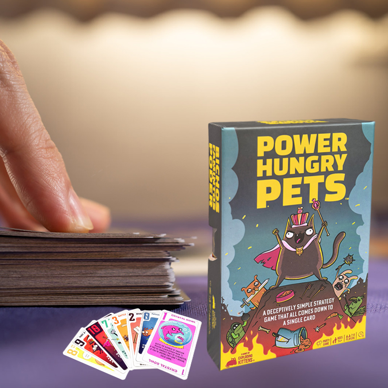 Power Hungry Pets Card Game Bo - Board Game Quiz บทวิจารณ์และราคา