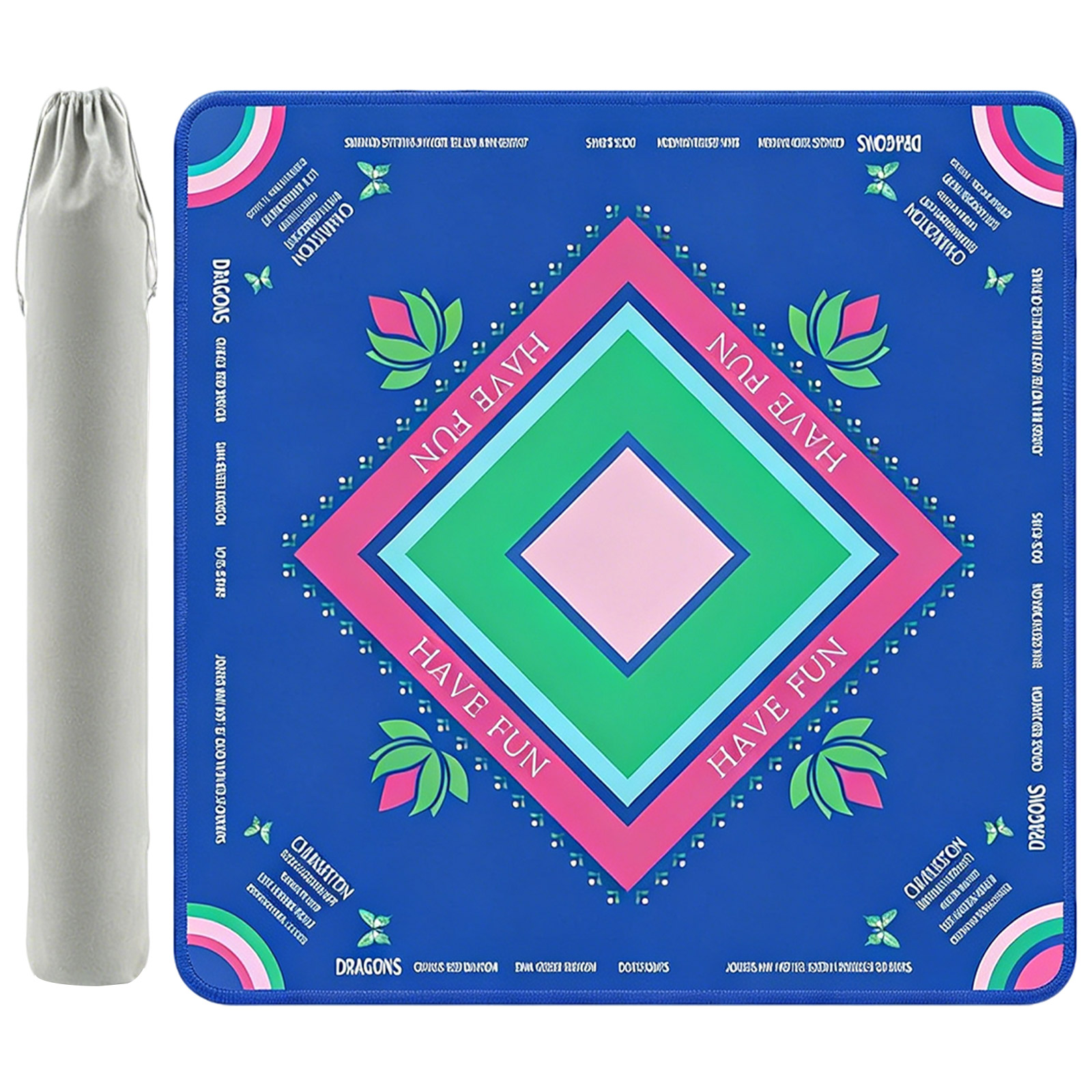  32.4in Mahjong Mat with Carr - Board Game List บทวิจารณ์และราคา