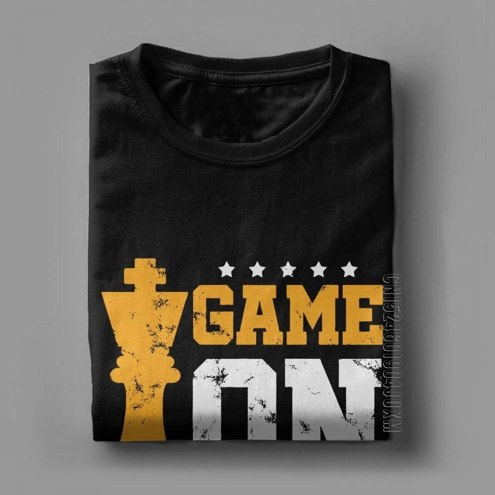 Cool Chess Game On T-Shirt Men - Board Game Queen บทวิจารณ์และราคา