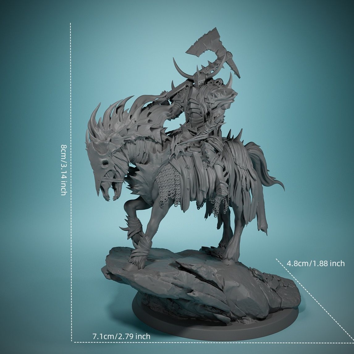 80mm Dark Night Death Horse Bo - Board Game Night บทวิจารณ์และราคา