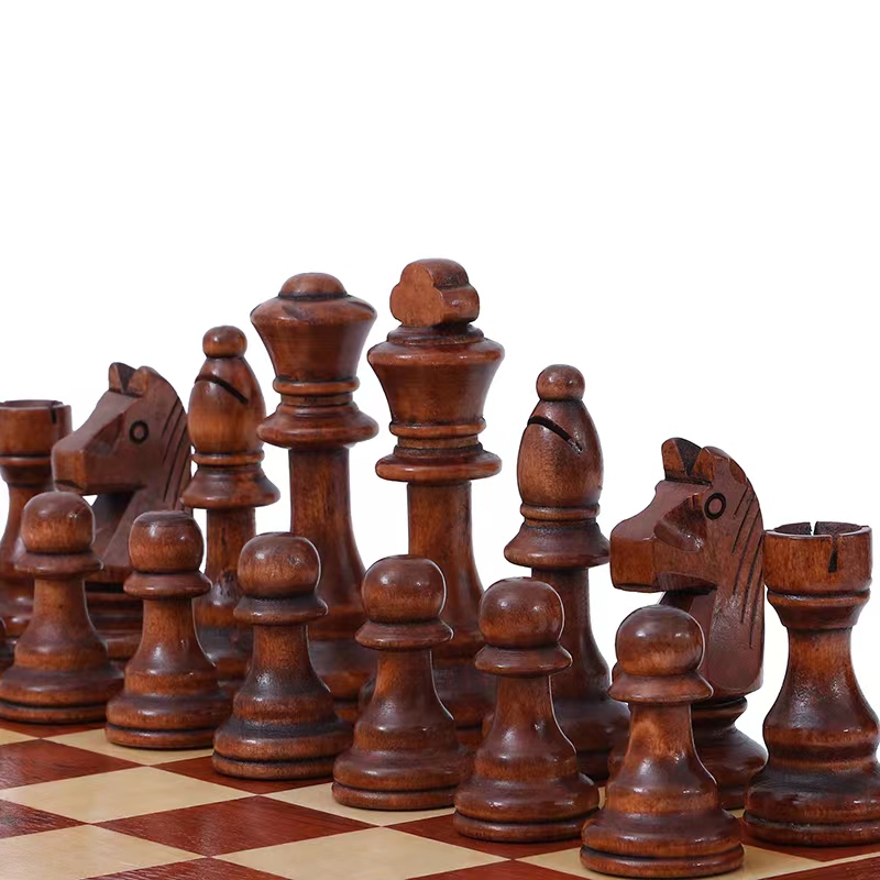 32 Pieces Wooden Chess King He - Board Game Queen บทวิจารณ์และราคา