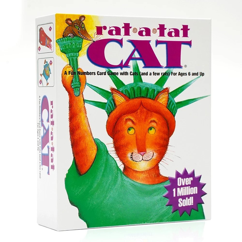 Rat A Tat Cat Fun Numbers Card - Board Game Night บทวิจารณ์และราคา