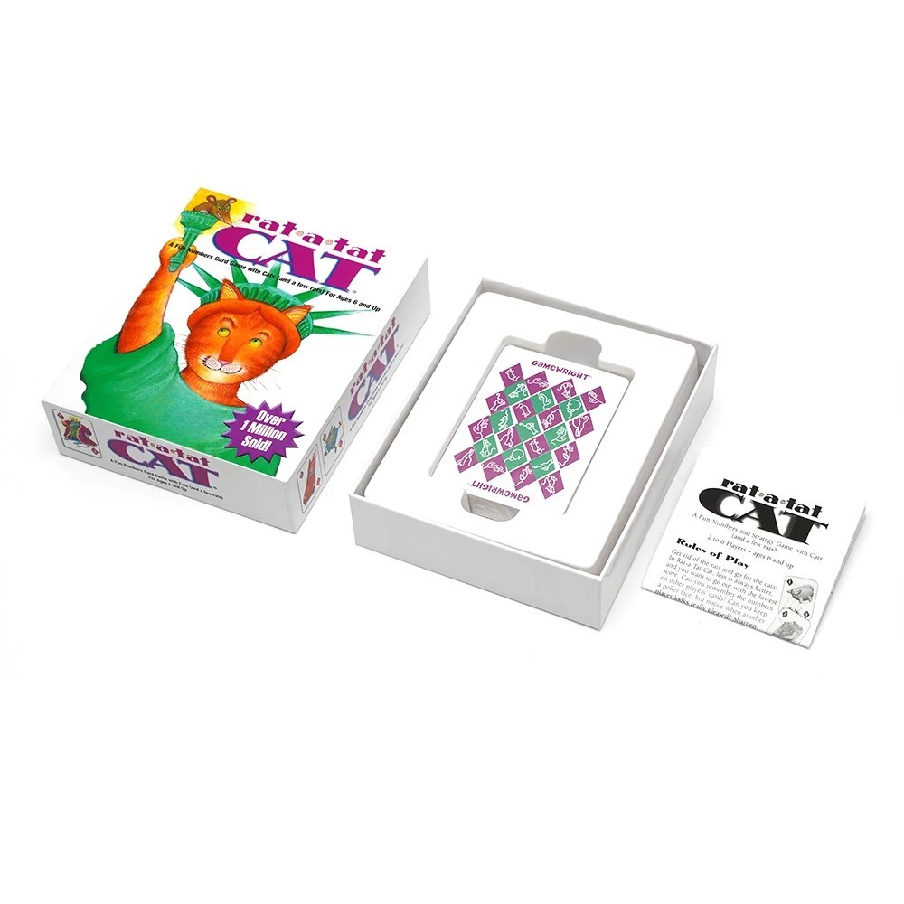 Rat A Tat Cat Fun Numbers Card - Board Game Night บทวิจารณ์และราคา