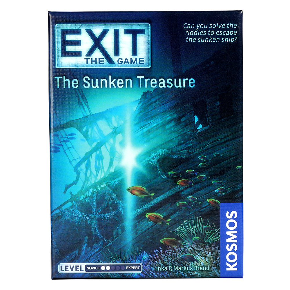 EXIT: The Sunken Treasure - Un - Board Game Room บทวิจารณ์และราคา