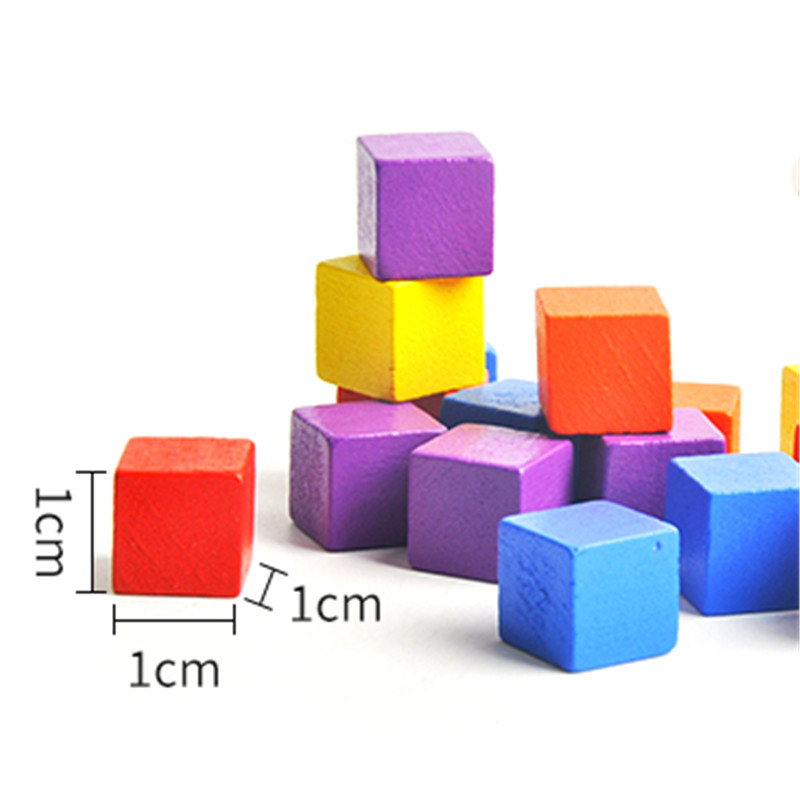 50Pcs/lots 10mm Colorful Wood  - Board Game Quiz บทวิจารณ์และราคา