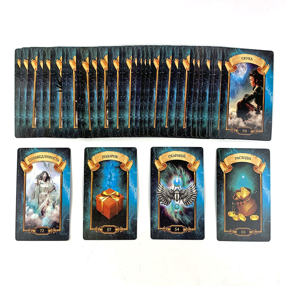 Russian Edition Tarot Cards Pl - Board Game Night บทวิจารณ์และราคา