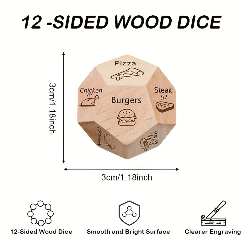 Dining Dice Board Game-12-Side - Board Game Night บทวิจารณ์และราคา