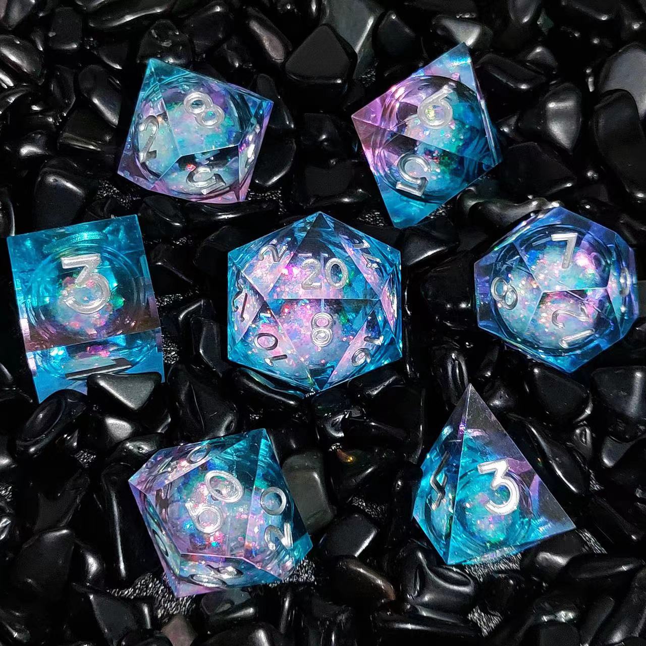 7pcs resin quicksand mixed col - Board Game List บทวิจารณ์และราคา