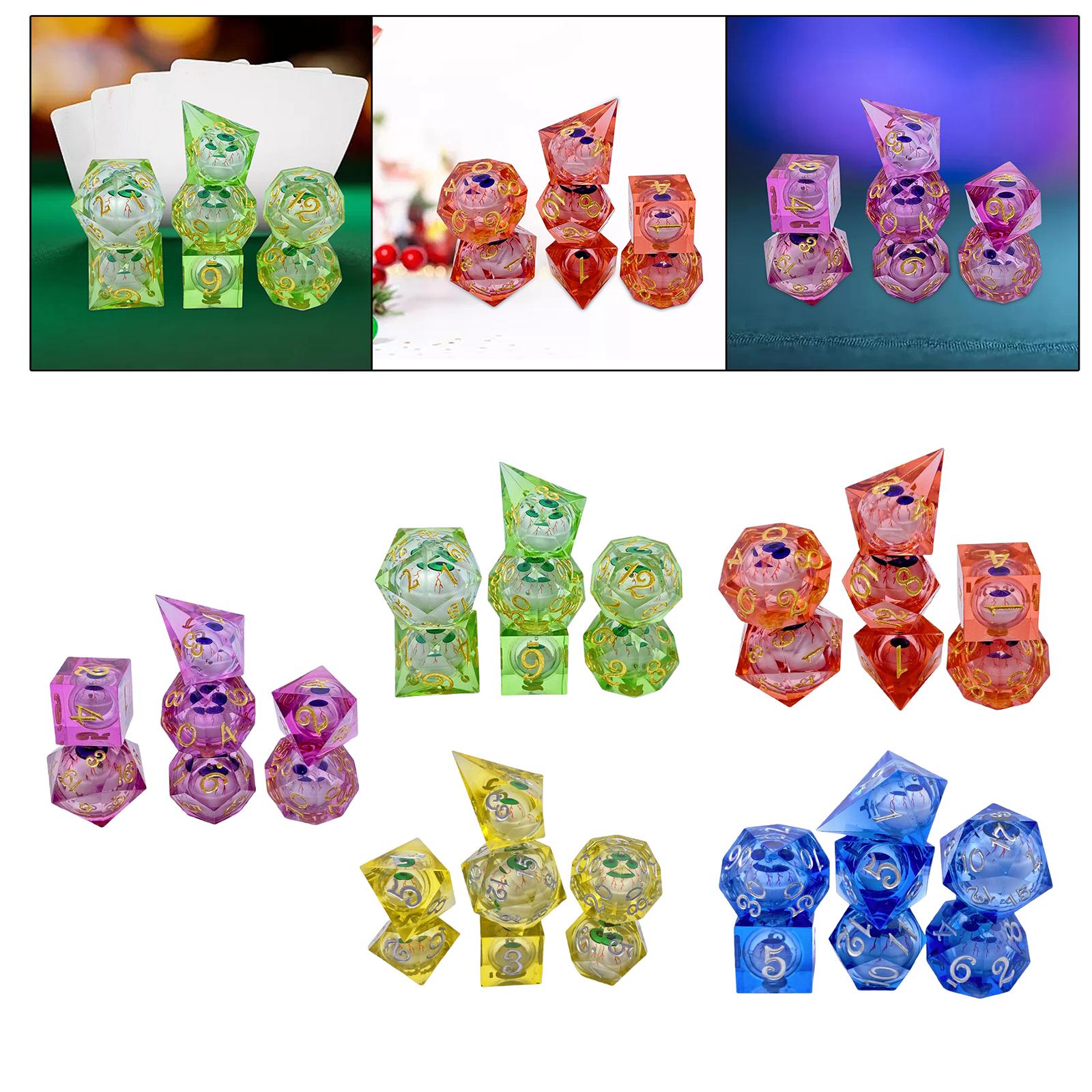 7x Polyhedral Dices Role Playi - Board Game Cafe บทวิจารณ์และราคา