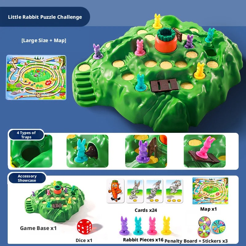 Hot Sale Fun Toy Rabbit Trap U - Board Game List บทวิจารณ์และราคา