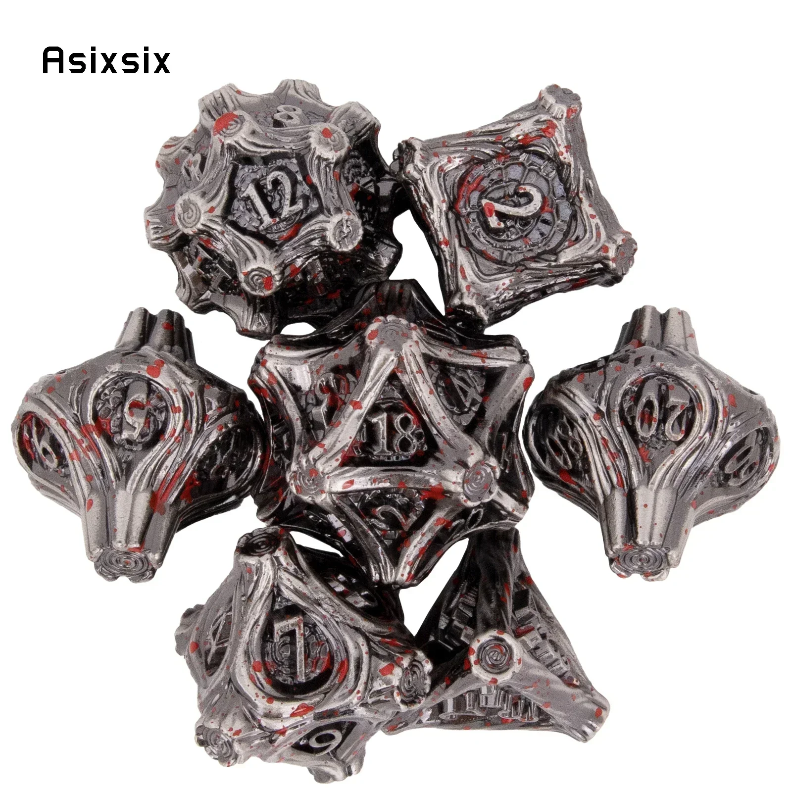 7 Pcs Silver Red Tree Stump Ro - Board Game Root บทวิจารณ์และราคา