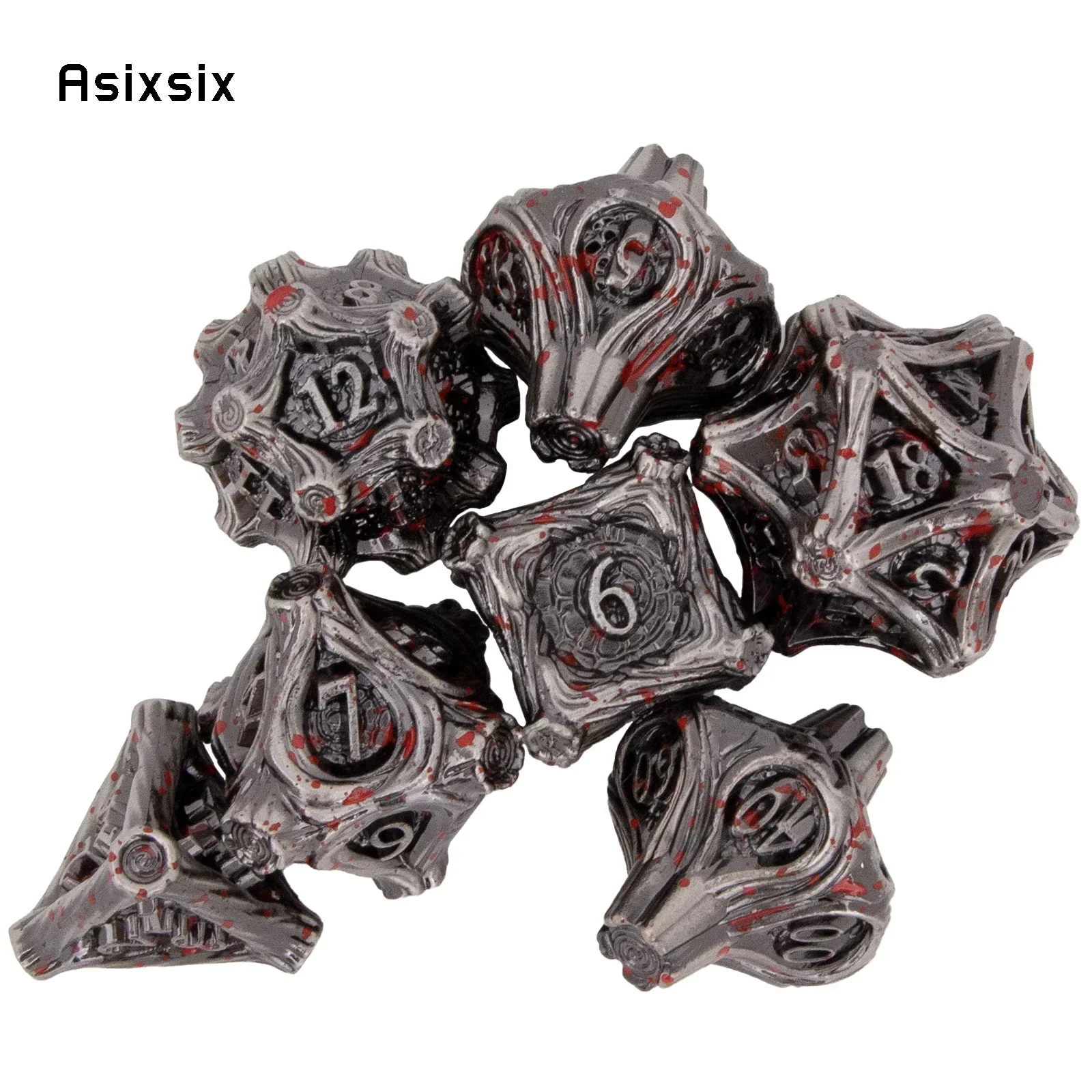 7 Pcs Silver Red Tree Stump Ro - Board Game Root บทวิจารณ์และราคา