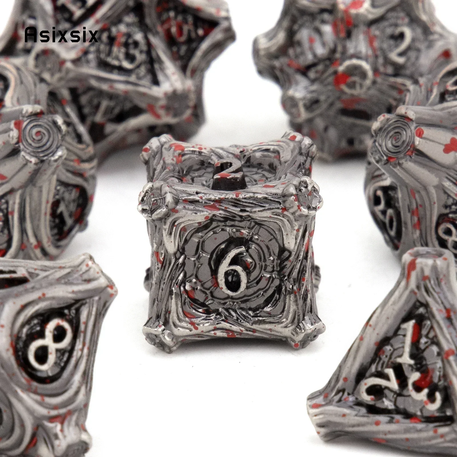 7 Pcs Silver Red Tree Stump Ro - Board Game Root บทวิจารณ์และราคา