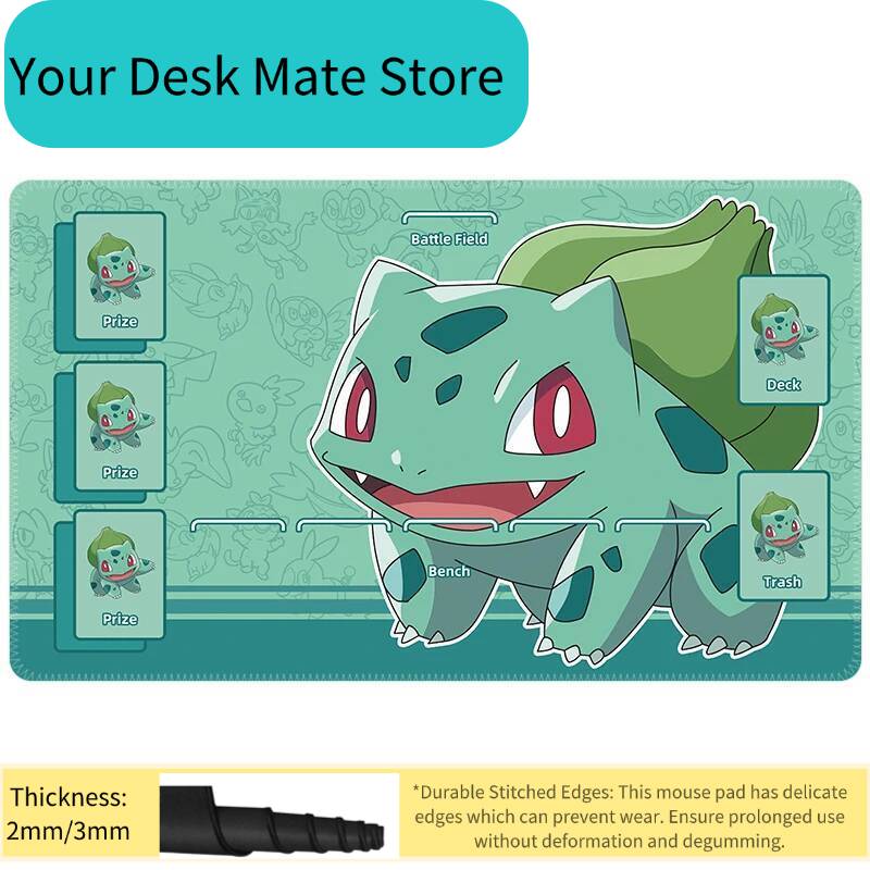 600X350X2Mm Diy Ptcg Bulbasaur - Board Game List บทวิจารณ์และราคา