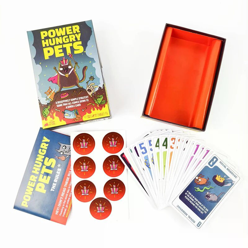 Power Hungry Pets Card Game Fa - Board Game Quiz บทวิจารณ์และราคา