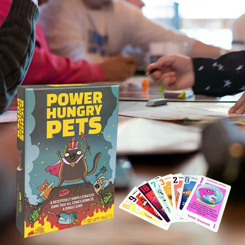 Power Hungry Pets Card Game Fa - Board Game Quiz บทวิจารณ์และราคา