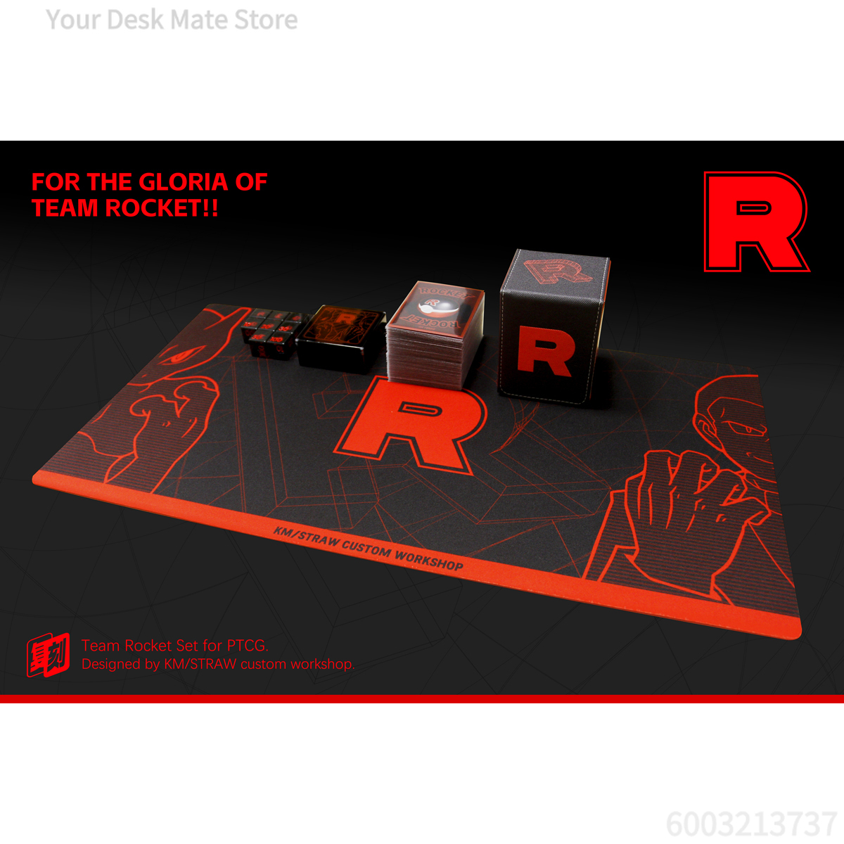 580X300X2Mm Diy Ptcg Giovanni  - Board Game List บทวิจารณ์และราคา
