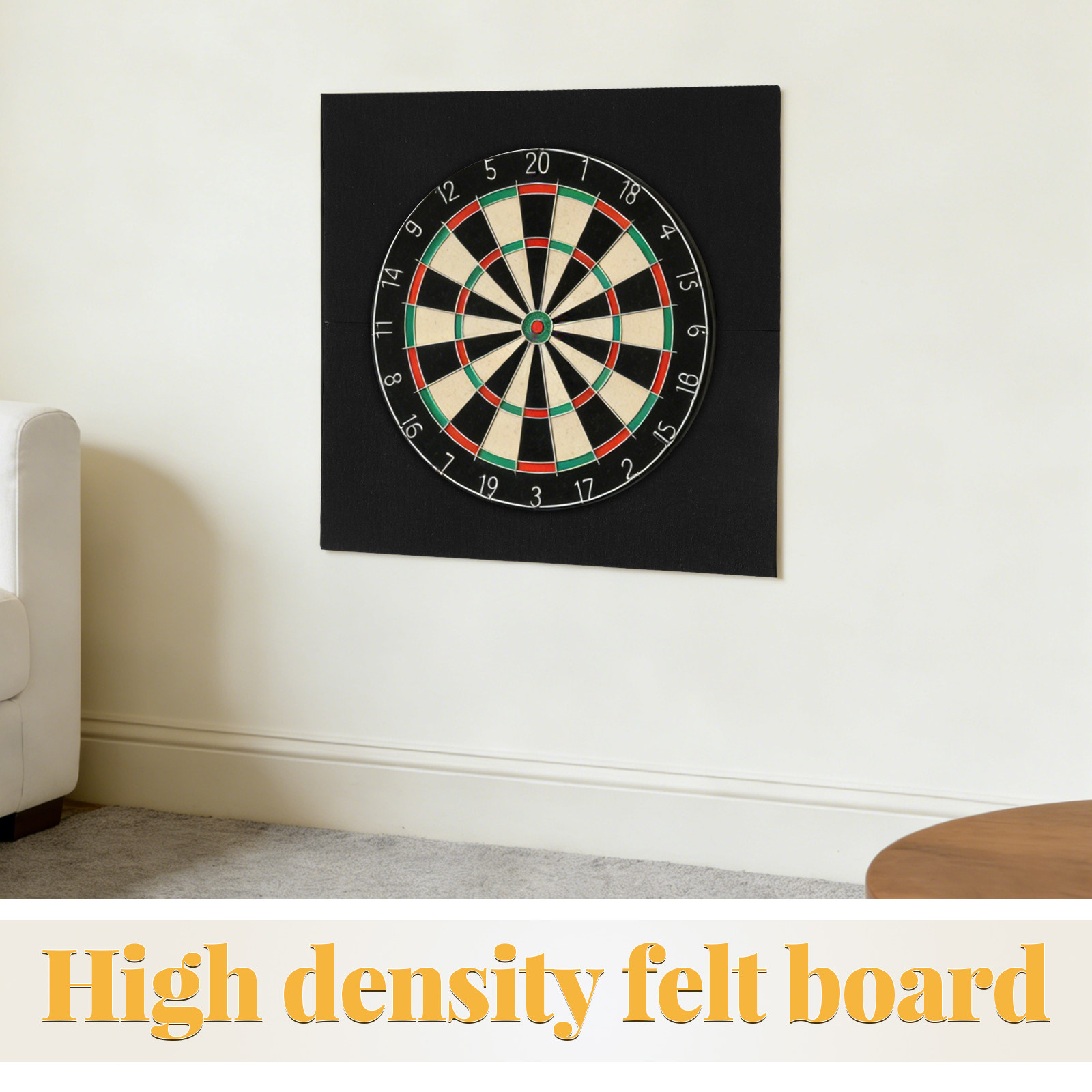 2Pcs Dart Board Wall Protector - Board Game Room บทวิจารณ์และราคา