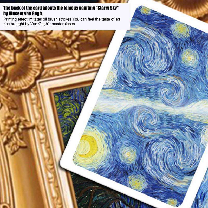 Van Gogh Art Cut Poker Standar - Board Game Night บทวิจารณ์และราคา