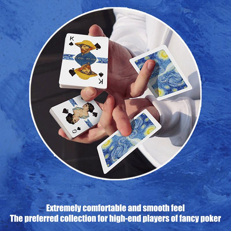 Van Gogh Art Cut Poker Standar - Board Game Night บทวิจารณ์และราคา