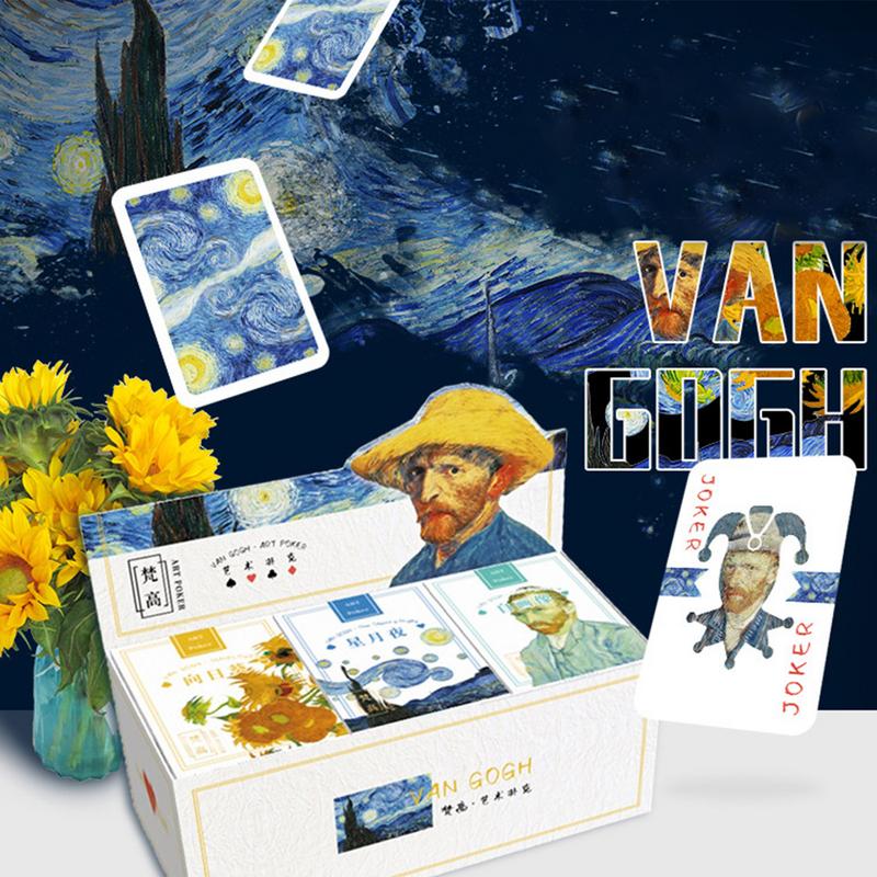 Van Gogh Art Cut Poker Standar - Board Game Night บทวิจารณ์และราคา