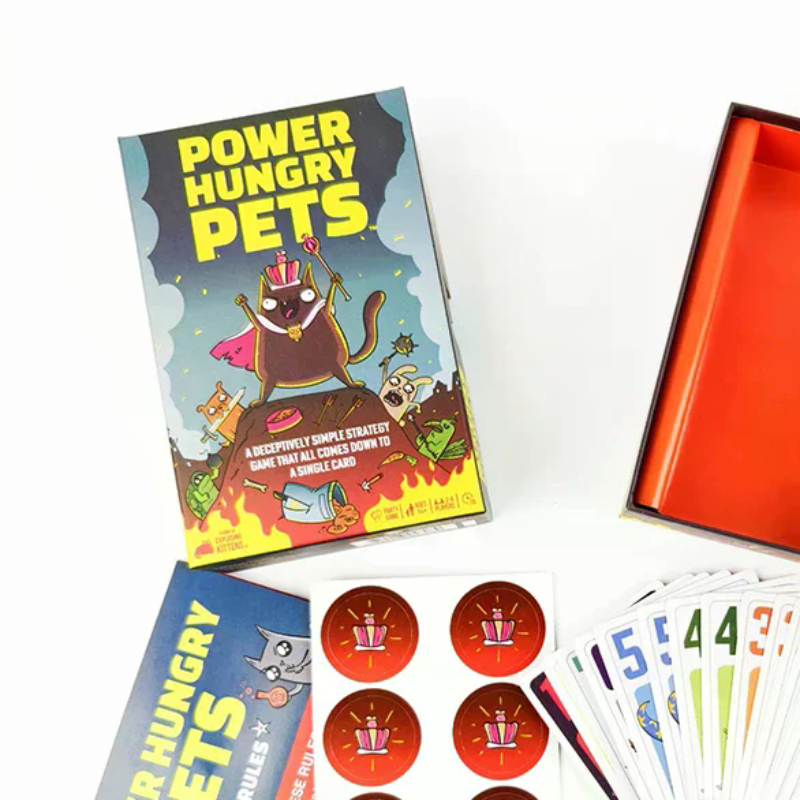 Power Hungry Pets Card Game Fa - Board Game Quiz บทวิจารณ์และราคา