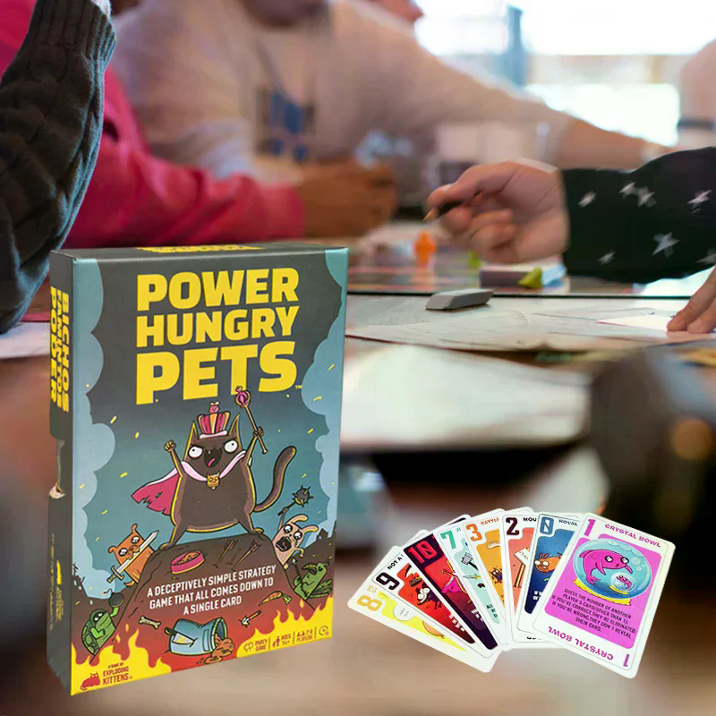 Power Hungry Pets Card Game Fa - Board Game Quiz บทวิจารณ์และราคา